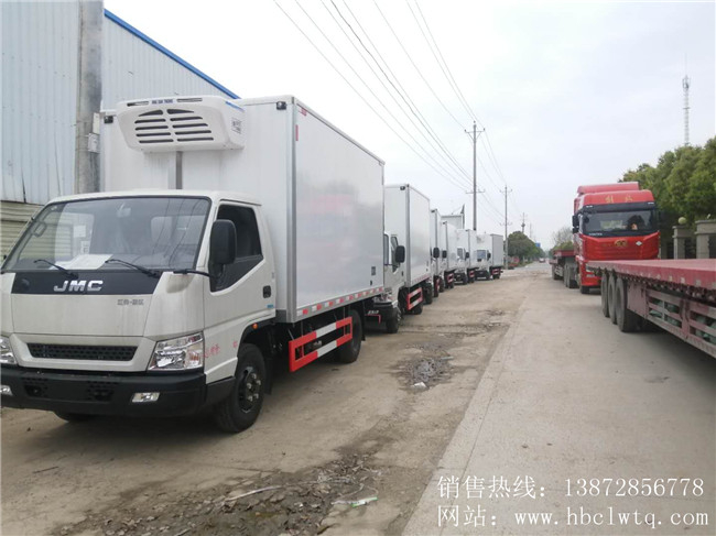 10臺(tái)江鈴冷藏車(chē)年初發(fā)往新疆，新疆高總再次與程力攜手合作！